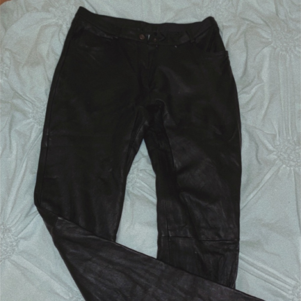 Leather pants